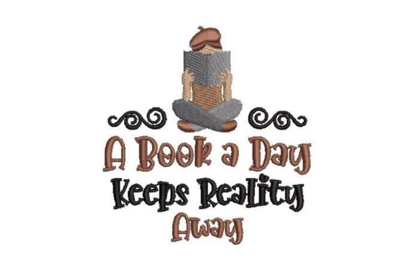 A Book a Day Keeps Reality Away: Embroidery Review