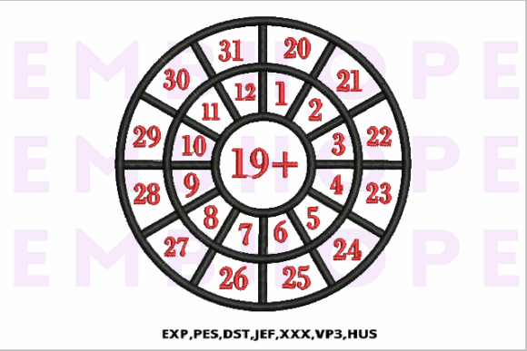 Addition Wheel 19: A Designer’s Stitch-Out Review
