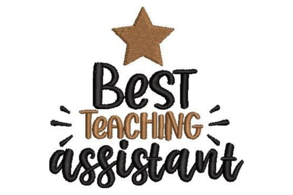 Best Teaching Assistant: Embroidery Design Review