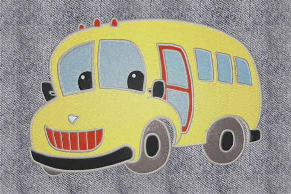 Happy School Bus: A Boutique Apparel Embroidery Review