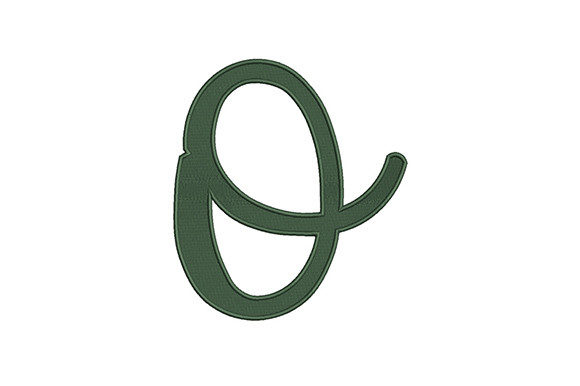 Lower Case Alphabet O: Seasonal Embroidery Review